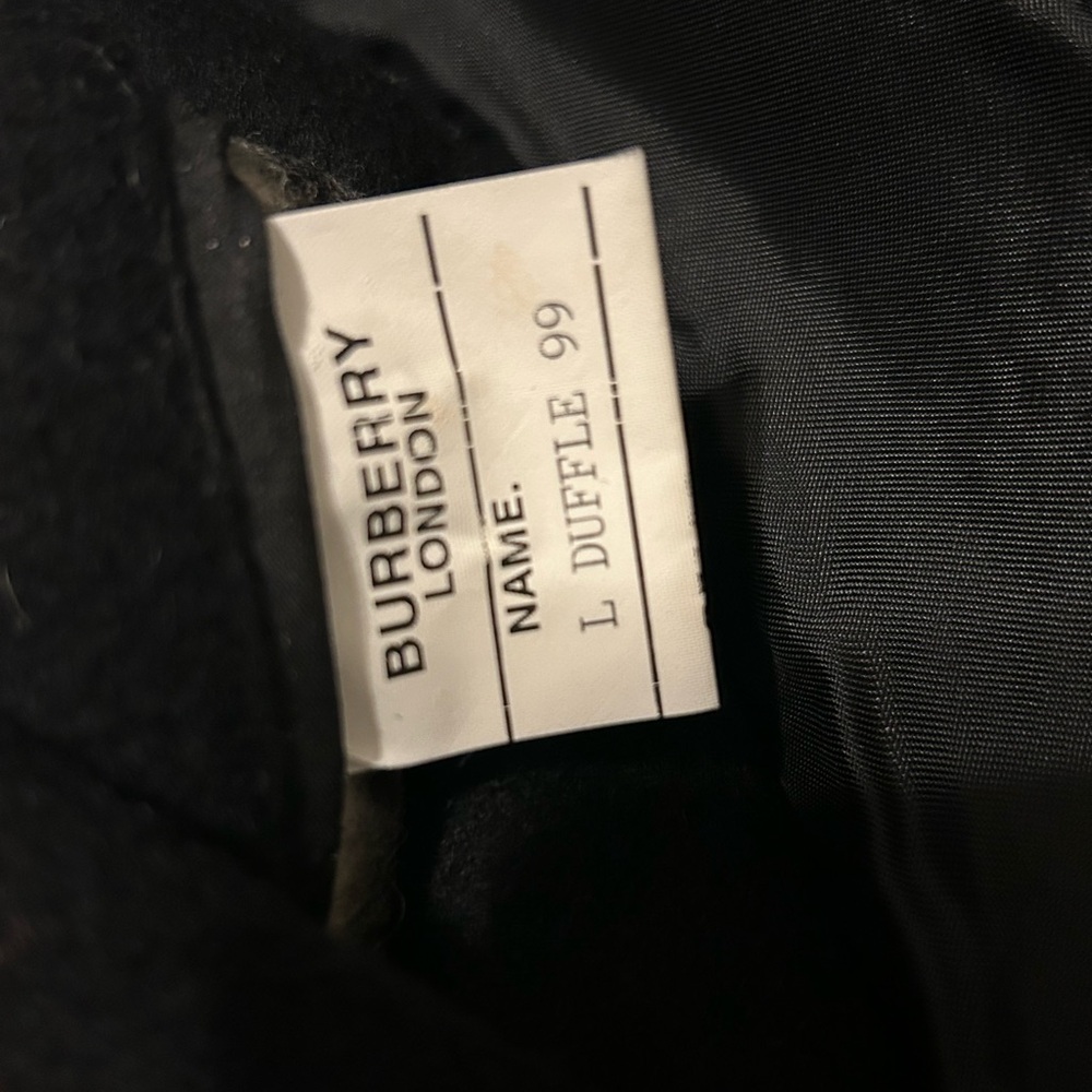 Burberry black duffle coat - Picture 8 of 8